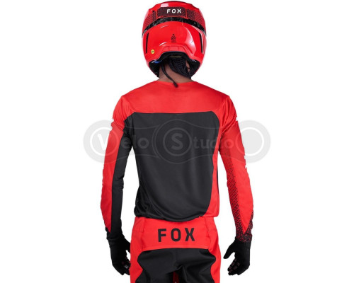 Джерсі FOX FLEXAIR Jersey - FRACTURE [Flo Red], M