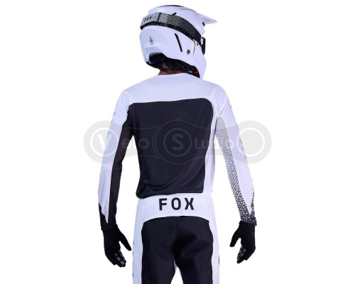 Джерси FOX FLEXAIR Jersey - FRACTURE [White], M