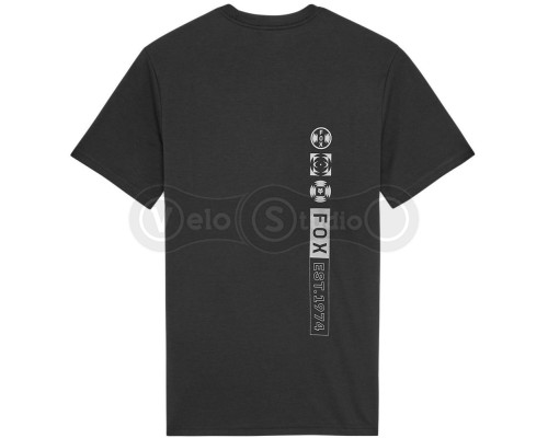 Футболка FOX TECH Short Sleeve Tee - BLUR [Black], M