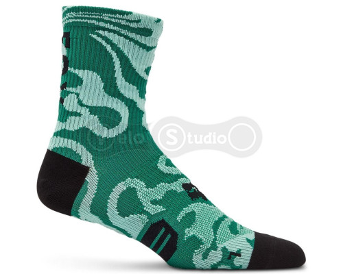 Вело носки FOX RANGER Sock - 6 inch - FREQUENCY [Pine], L/XL