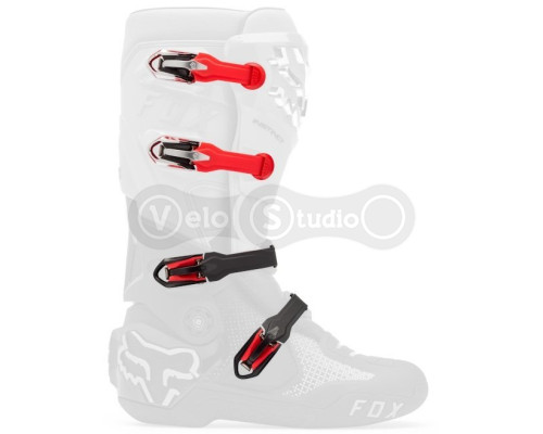 Застёжки к мотоботам FOX INSTINCT 2.0 STRAP KIT [Red], No Size