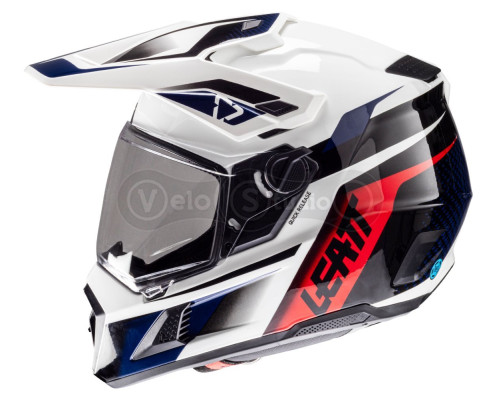 Мотошлем LEATT 8.5 Adventure Helmet + Velocity 4.5 [Royal], M