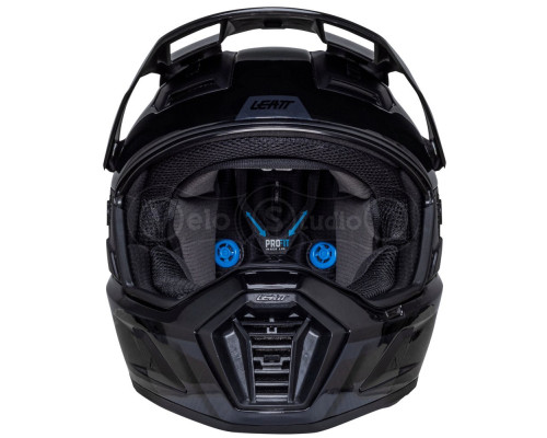 Мотошлем LEATT 8.5 Adventure Helmet + Velocity 4.5 [Stealth], M