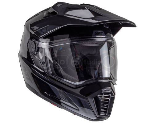 Мотошлем LEATT 8.5 Adventure Helmet + Velocity 4.5 [Stealth], M