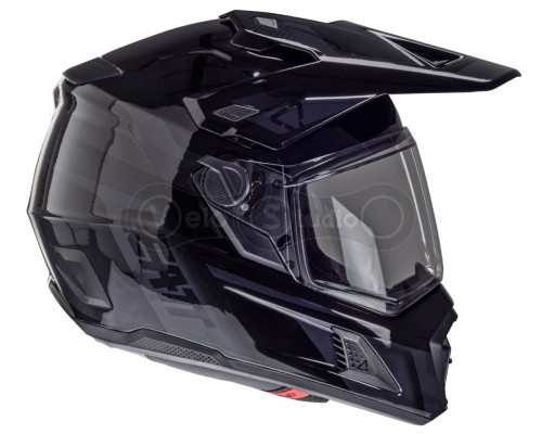 Мотошлем LEATT 8.5 Adventure Helmet + Velocity 4.5 [Stealth], M