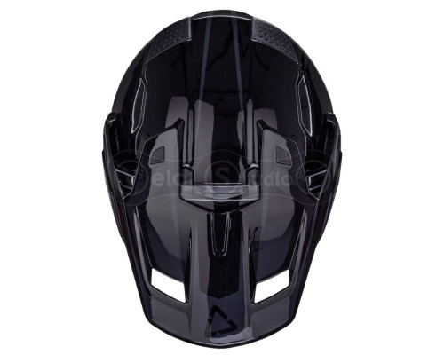 Мотошлем LEATT 8.5 Adventure Helmet + Velocity 4.5 [Stealth], M