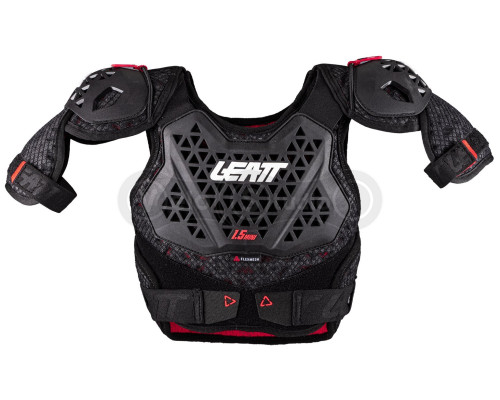 Дитячий захист тіла LEATT 1.5 PRO MINI Kids Chest Protector [Black], XXS/XS (95-110 см)