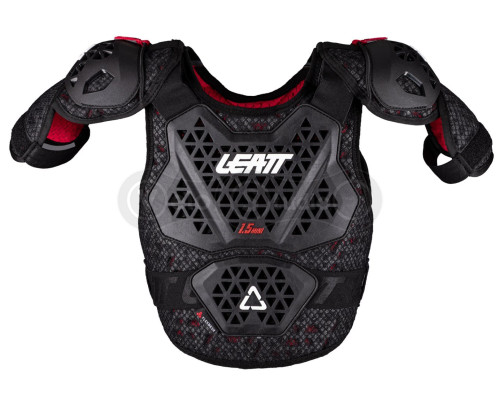 Дитячий захист тіла LEATT 1.5 PRO MINI Kids Chest Protector [Black], XXS/XS (95-110 см)
