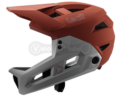 Вело шолом LEATT MTB 2.0 Enduro Helmet [Lava Red], L