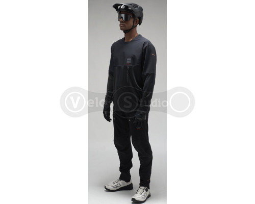 Вело джерсі LEATT MTB 6.0 Trail Cargo Jersey [Ghost Black], M