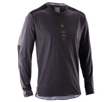 Вело джерсі LEATT MTB 4.0 Trail LS Jersey [Ghost Black], M