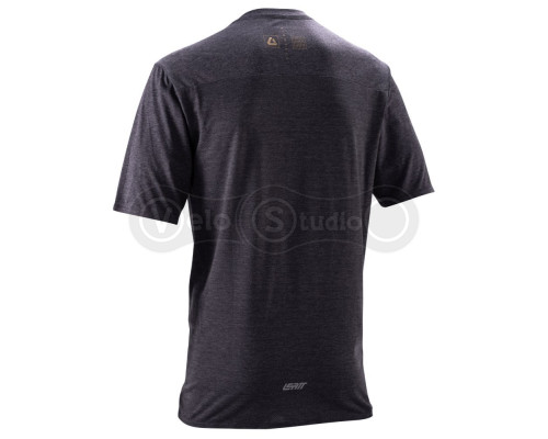 Вело джерсі LEATT MTB 4.0 Trail SS Jersey [Ghost Black], M