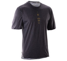 Вело джерсі LEATT MTB 4.0 Trail SS Jersey [Ghost Black], M