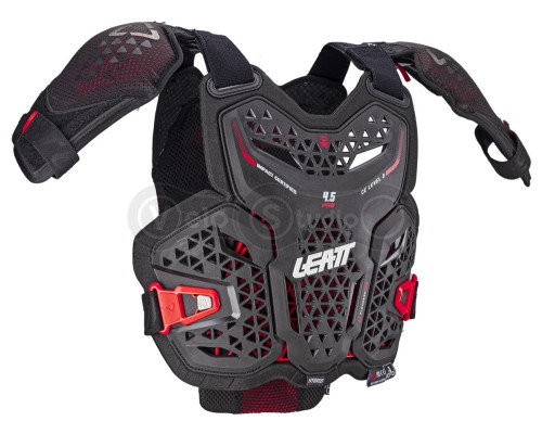 Дитячий захист тіла LEATT 4.5 Hybrid PRO Junior Chest Protector [Black], YS/YM