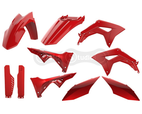 Пластик Polisport ENDURO kit - Honda 150L (17-) [Red], Honda