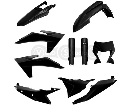 Пластик Polisport ENDURO kit - KTM (24-) [Black], KTM