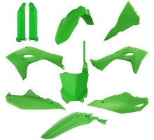 Пластик Polisport MX kit - Kawasaki (24-) [Green], Kawasaki