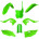 Пластик Polisport MX kit - Kawasaki (19-) [Green], Kawasaki