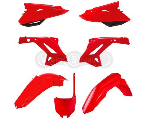 Пластик Polisport MX Restyling kit - Honda (02-) [Red], Honda