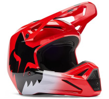 Мотошолом FOX V1 Mips Helmet - SHIELD [Flo Red], XXL