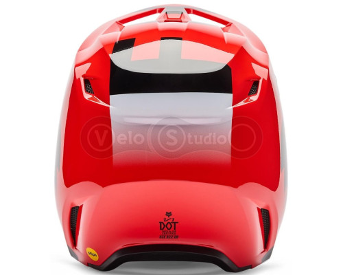 Мотошолом FOX V1 Mips Helmet - SHIELD [Flo Red], M