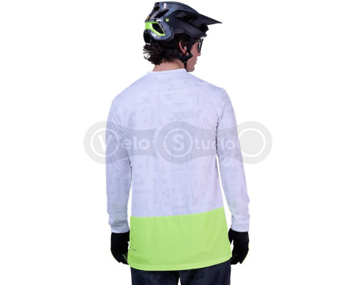 Вело джерсі FOX RANGER Jersey - LUNAR [White], M