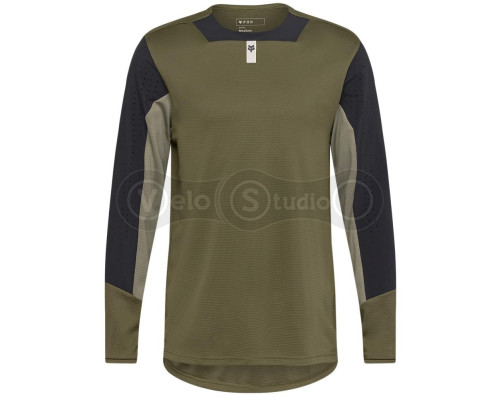 Вело джерси FOX DEFEND LS Jersey [Olive Green], XL