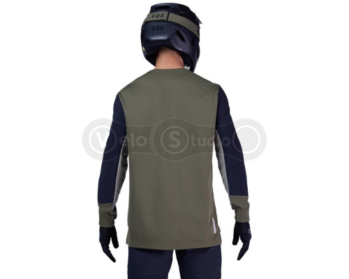 Вело джерси FOX DEFEND LS Jersey [Olive Green], XL