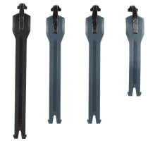 Застібки до мотоботів LEATT 4.5/5/5.5 Boot Strap kit [Graphene], No Size