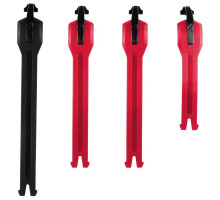 Застібки до мотоботів LEATT 4.5/5/5.5 Boot Strap kit [Red], No Size