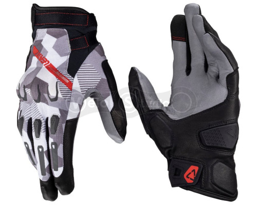 Рукавички водостійкі LEATT 7.5 HydraDri Adventure Short Glove [Steel], M (9)