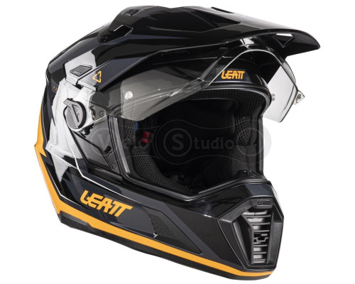 Мотошлем LEATT ADV 7.5 Adventure Helmet + Goggle [Orange], M