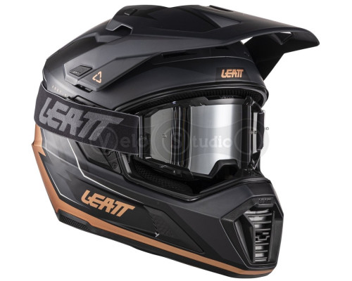 Мотошлем LEATT ADV 7.5 Adventure Helmet + Goggle [Bronze], S