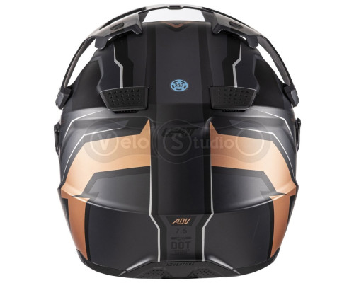Мотошлем LEATT ADV 7.5 Adventure Helmet + Goggle [Bronze], S