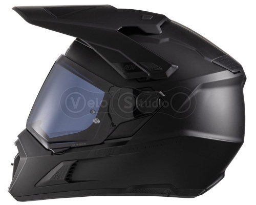 Мотошлем LEATT ADV 7.5 Adventure Helmet + Goggle [Black], S