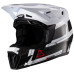 Мотошолом LEATT Moto 9.5 Carbon Helmet + Goggle Velocity Iriz 6.5 [White], M