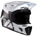 Мотошолом LEATT Moto 9.5 Carbon Helmet + Goggle Velocity Iriz 6.5 [White], M