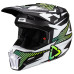 Мотошолом LEATT Moto 3.5 Helmet + Goggle Vizion 3.5 [Storm Teal], XS