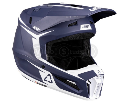 Мотошлем LEATT Moto 3.5 Helmet + Goggle Vizion 3.5 [Blue], S