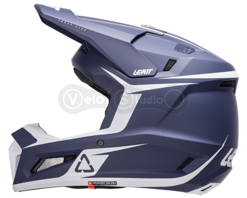 Мотошлем LEATT Moto 3.5 Helmet + Goggle Vizion 3.5 [Blue], S