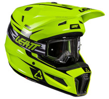 Мотошолом LEATT Moto 3.5 Helmet + Goggle Vizion 3.5 [Neon Yellow], M