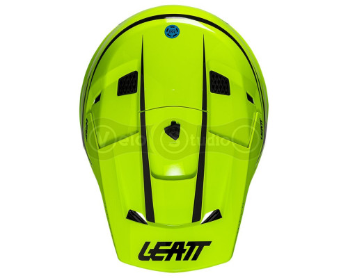 Мотошолом LEATT Moto 3.5 Helmet + Goggle Vizion 3.5 [Neon Yellow], M