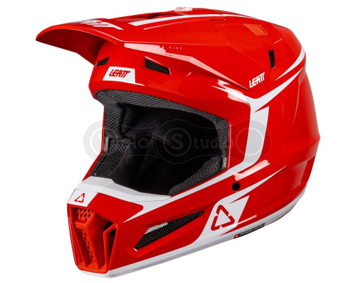 Мотошолом LEATT Moto 3.5 Helmet + Goggle Vizion 3.5 [Red1], XS