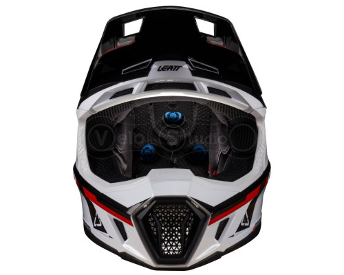 Мотошлем LEATT Moto 7.5 Helmet + Маска Velocity 4.5 [White/Red], XL