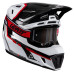 Мотошлем LEATT Moto 7.5 Helmet + Маска Velocity 4.5 [White/Red], XL