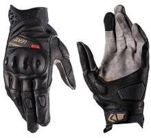 Кожаные перчатки LEATT 8.5 X-Flow Adventure Short Glove [Stealth], L (10)