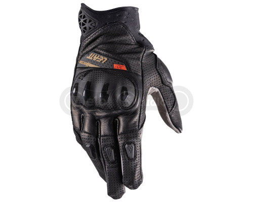 Шкіряні рукавички LEATT 8.5 X-Flow Adventure Short Glove [Stealth], L (10)