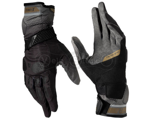 Рукавички LEATT 5.5 X-Flow Adventure Glove [Stealth], M (9)