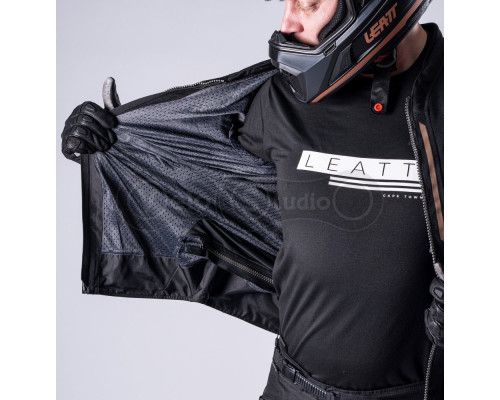 Мотокуртка LEATT 4.5 FlowTour Short Adventure Jacket [Stealth], M