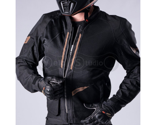 Мотокуртка LEATT 4.5 FlowTour Short Adventure Jacket [Stealth], M